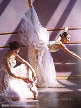Ballerina Guan Zeju00 Chinese Oil Paintings